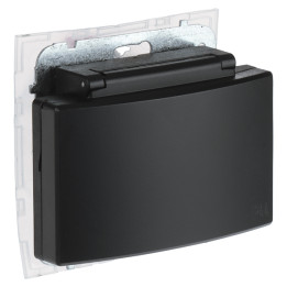 Elektro-Plast SANTRA/4145-19/EPN Двойная настенная розетка 16A 230V IP44 белая