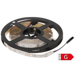 LED Strip RGB 12V 14.4W/m 5m SMD 5050 60 LEDs/m LED60A-12V/14.4W-RGB/5M