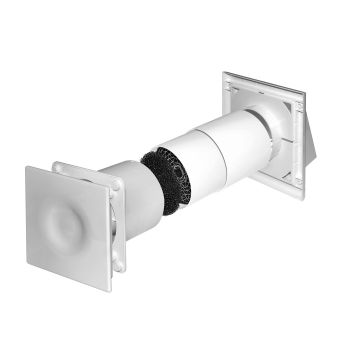 AWENTA HRV125P Local Heat Recovery Ventilator d125 70m³/h