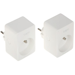 TP-Link Tapo P100 Mini Smart Wi-Fi Socket (2-Pack) Indoor Wireless Control