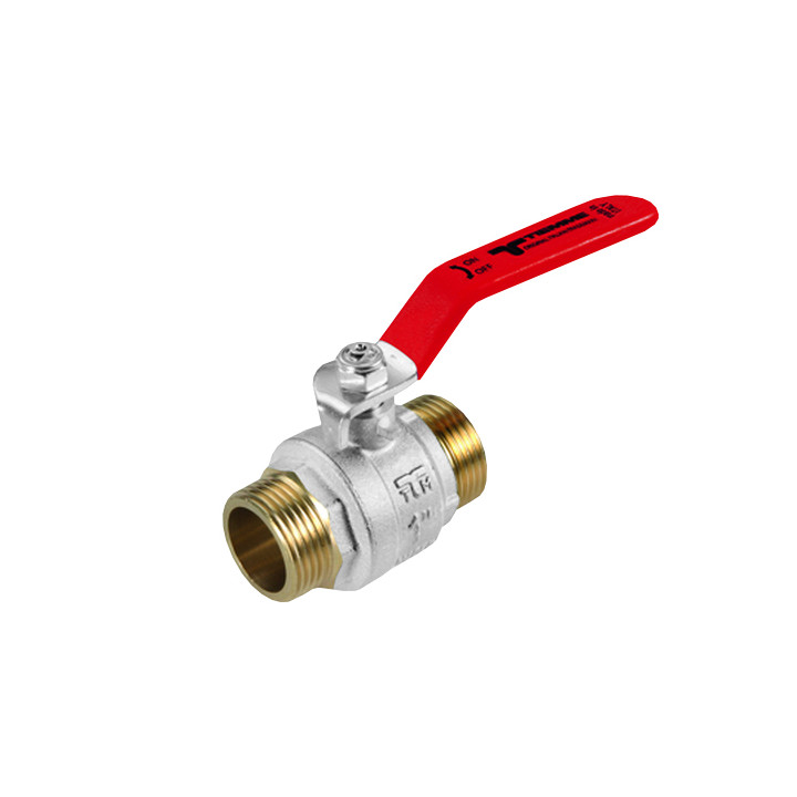 Tiemme Ball Valve 1/2" M/M Brass