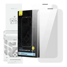 Baseus Corning Tempered Glass Screen Protector for iPhone 14 Pro Max with Dust Filter P60012218201-00