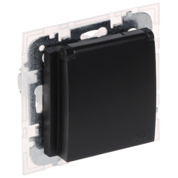 Elektro-Plast SANTRA/4136-19/EPN Одиночная настенная розетка 16А IP44 Schuko