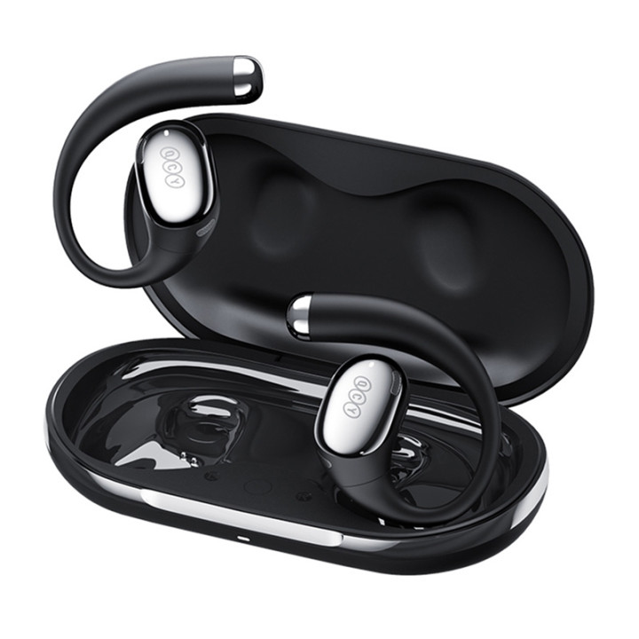 QCY Crossky R70 TWS Open-Ear-Funkkopfhörer (Schwarz)