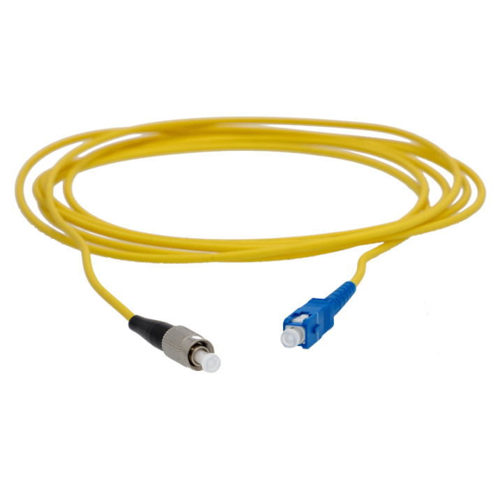 VidiLine VIDI-FZW-OP4 Fiber Optic Patch Cord SC/FC 3m