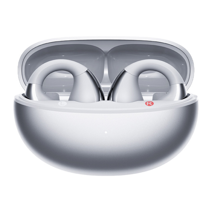 QCY Crossky Clip C30S T33S Open-Ear-Ohrhörer (Silber)