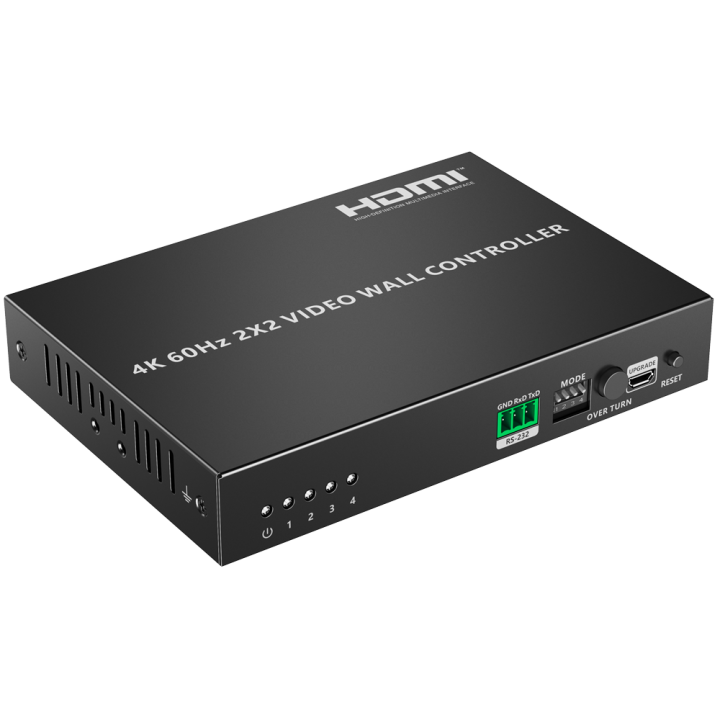 LENKENG HDMI-VW-4-4K 4K HDMI Video Wall Controller for Multi-Screen Display