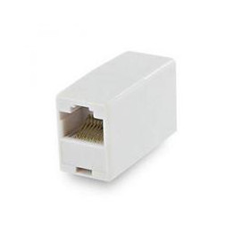 Adapter "łącznik" RJ45-RJ45 nieekranowany do kabla UTP.