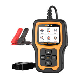 ANCEL AD410 PRO 2-in-1 OBD2 Diagnostic Scanner and Battery Tester