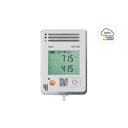 Online IAQ data logger Testo 162 IAQ with integrated temperature, humidity, CO2 and pressure sensors