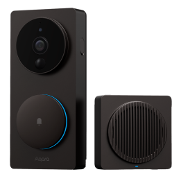Inteligentna kamera domofonowa Aqara G4 Black SVD-C03 z Wi-Fi, 12-24 V DC