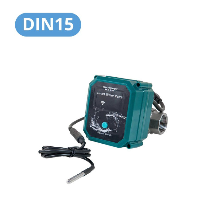 Shelly FrankEver smart Wi-Fi water valve, DN15