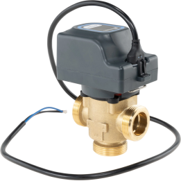 AZV 844 3-way zone valve DN25 G1 1/4 inch Kvs 11 230 V AC AB-B