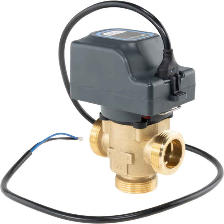 AZV 844 3-way zone valve DN25 G1 1/4 inch Kvs 11 230 V AC AB-B