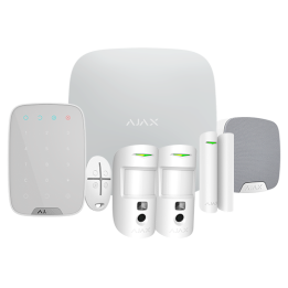 AJAX AJ-HUB2PLUSKIT-DP-PRO-W Brama Smart Home