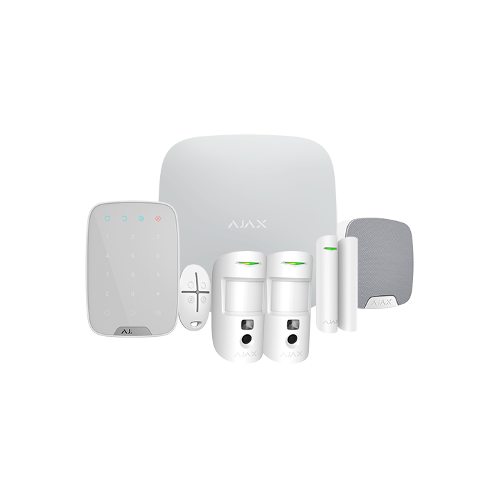 AJAX AJ-HUB2PLUSKIT-DP-PRO-W Smart Home Gateway