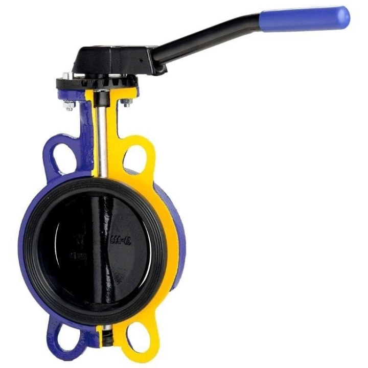 DN100 butterfly valve model FIG.497B with a nominal diameter of 100 mm