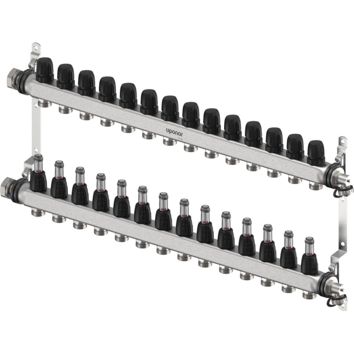 Vario S FM 14xG3/4 Euro G1 manifold for heating and water systems