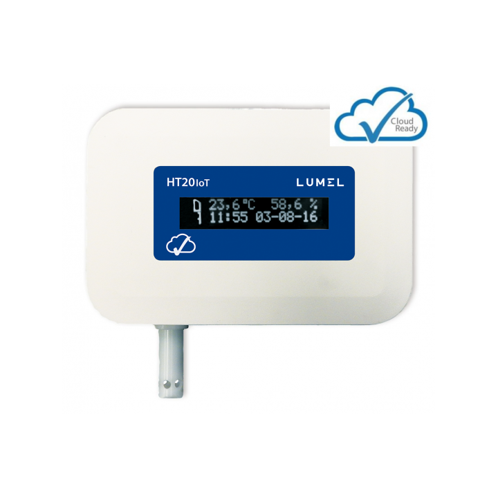 Lumel Temperature and humidity data logger for IoT applications HT20IoT
