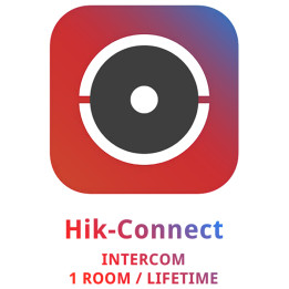Hikvision HC-INTERCOM/1ROOM/LIFETIME Video Intercom Software License – Lifetime License for 1 Room with Doorbell Camera & Two-Wa