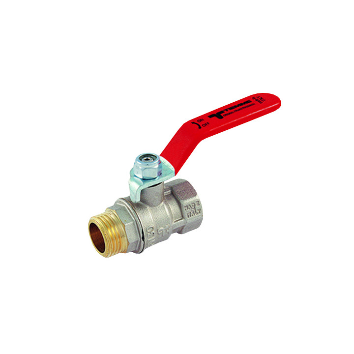 TIEMME Ball Valve 1 1/4" F/M Brass ALM269