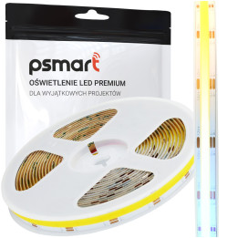 Psmart LED COB-Streifen 12V CCT IP20 10mm 608LED/m 5m