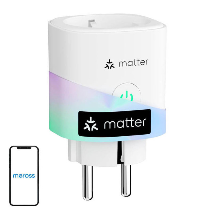 Meross MSS315CFH-EU Smart Plug with Energy Monitoring (Matter)