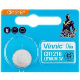 Vinnic CR1216 / DL1216/ ECR1216 3 В 23 мАч Литая электроника (электроника) батарея 1 ГБ.