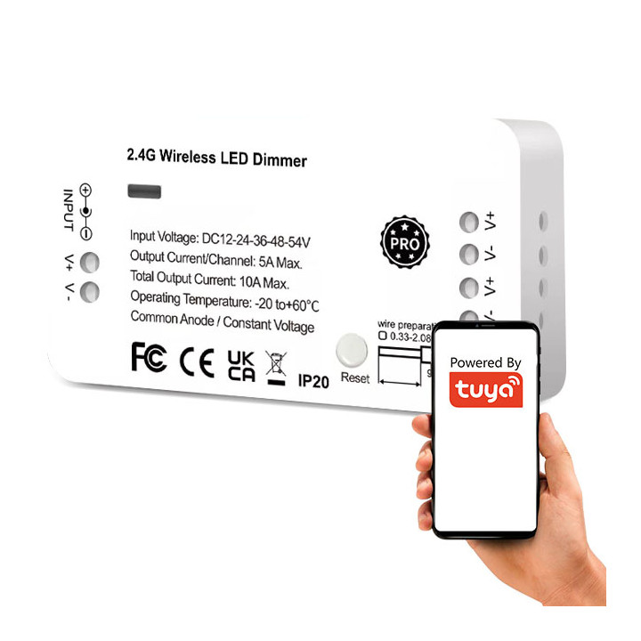 Tuya LC023 Smart LED Dimmer 12-54V ZigBee RF GL Series