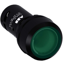 ABB Pushbutton CP1-11G-10 1NO 24V LED Green