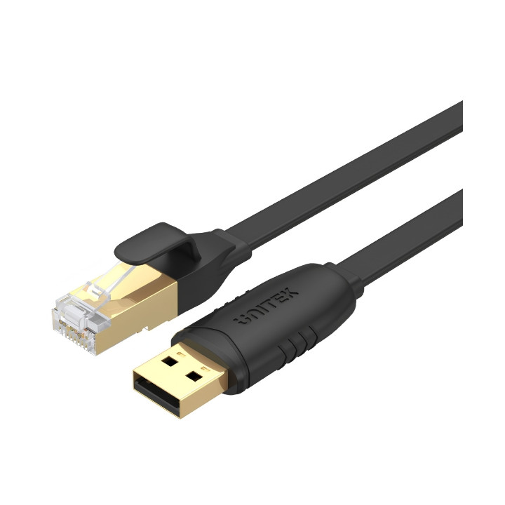 KONSOLĖS KABELIS Y-SP02001B USB-A / RJ45 (RS-232) UNITEK