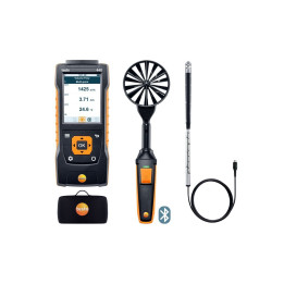 Air velocity and IAQ measurement kit Testo 440 Air Flow ComboKit 2 with Bluetooth