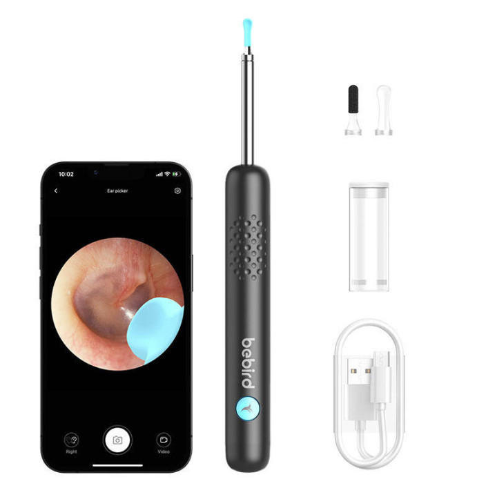Bebird R1 Smart Visual Ear-Clean Rod (Black)