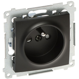 KONTAKT Simon DGZ1Z.01/49-SIMON54 Single Wall Socket 16A 250V Type E French Standard White