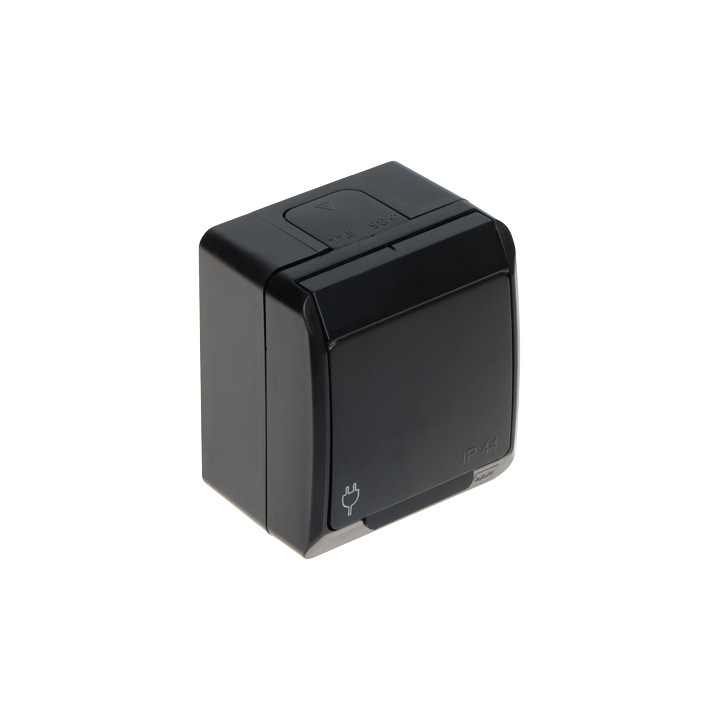 Elektro-Plast HERMES/0321-09/EPN Surface-Mounted Single Socket 16A IP44 White