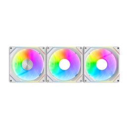 darkFlash Gauss G24 3IN1 Weiße 3er-Pack Gehäuselüfter