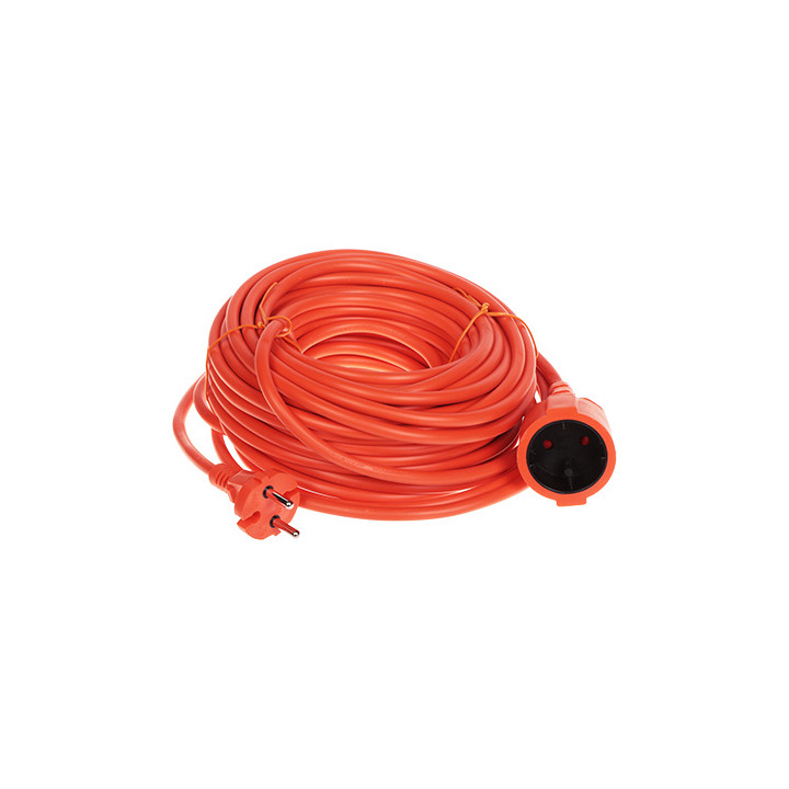 Удлинитель PS-2X1.5-20M/ORANGE 20м 2 розетки 1,5мм² Оранжевый