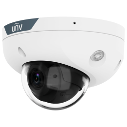 UNIVIEW PRIME UV-IPC318SB-ADF28KMC-DL-I1 8MP Dome IP Camera with PoE, Wi-Fi, IP67, 2.8mm, 30m IR, Dual Illumination