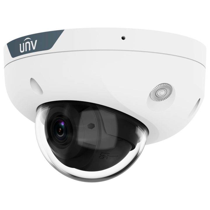 UNIVIEW PRIME UV-IPC318SB-ADF28KMC-DL-I1 8MP Dome IP Camera with PoE, Wi-Fi, IP67, 2.8mm, 30m IR, Dual Illumination