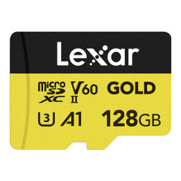 Memory card Lexar GOLD microSDXC 128GB