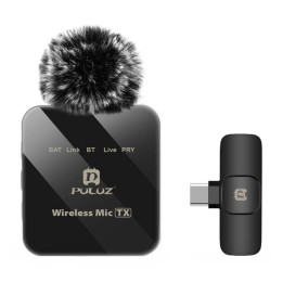 PULUZ PU648B Kabelloses Lavalier-Mikrofon (USB-C)