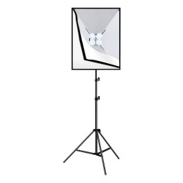 Puluz PU5071EU Studio Set Softbox 50x70cm with Tripod and 4x LED Bulbs