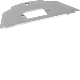 Płyta wsporcza Hager BSM301 Typ 030 1-krotna 12,8x21mm