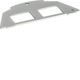 Płyta wsporcza Hager BSM052 Typ 05 podwójna 201x148mm