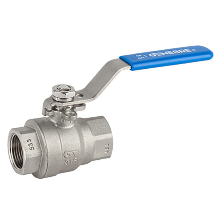 GENEBRE AML819 Ball Valve 1.5" PN63 AISI 316 Stainless