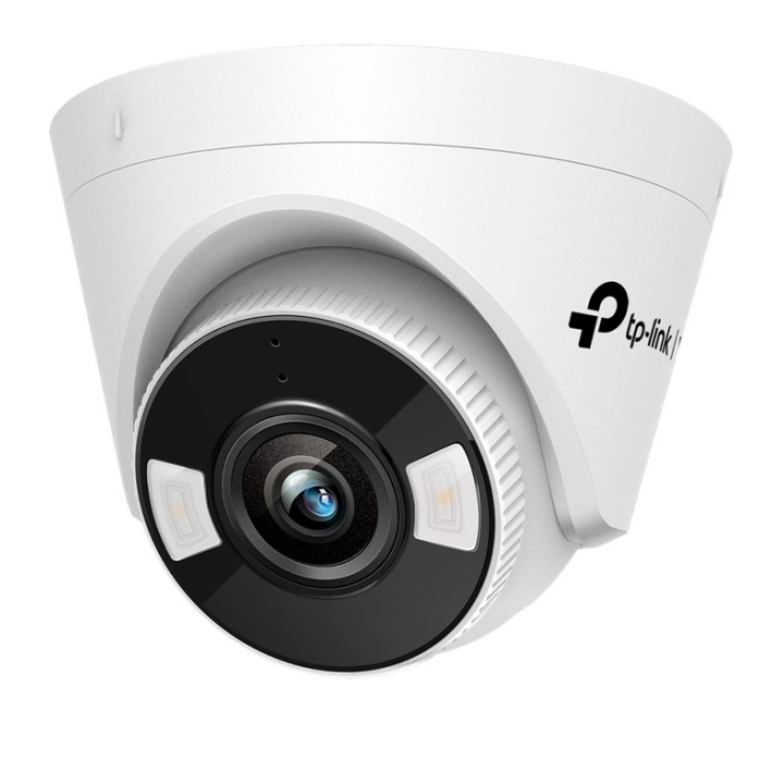 TP-Link VIGI C440(4mm) 4MP Full-Color Turret Network Camera with PoE, IP67, Built-in Mic