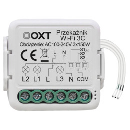 Мини-релейный модуль OXT 3 цепи WiFi TUYA