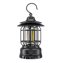 Superfire T51 Camping Lantern, USB-C, Black