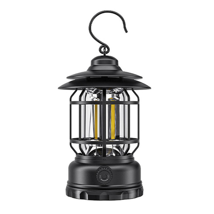 Superfire T51 Camping Lantern, USB-C, Black