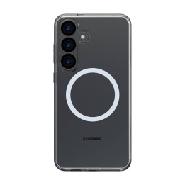 Estuche para teléfono Torras Guardian-Mag Magnetic Series para Samsung S25 + (Transparente)